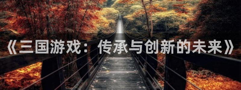 奇亿娱乐平台官方网站：《三国游戏：传承与创新的未来》