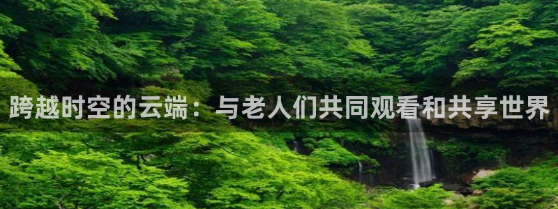 玩球球：跨越时空的云端：与老人们共同观看和共享世界